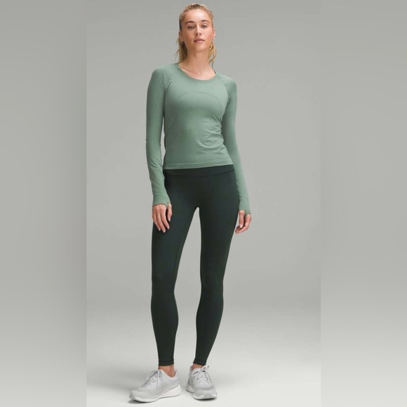 Lululemon NWT Legacy Green Wunder Train High-Rise Tights 28” Leggings Size 2 - Picture 3 of 11